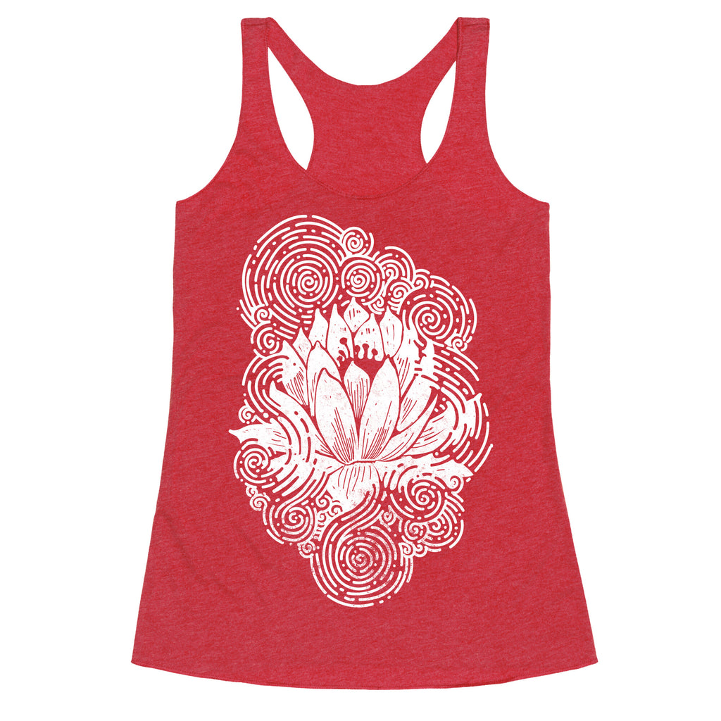 Lotus Flower Racerback Tank