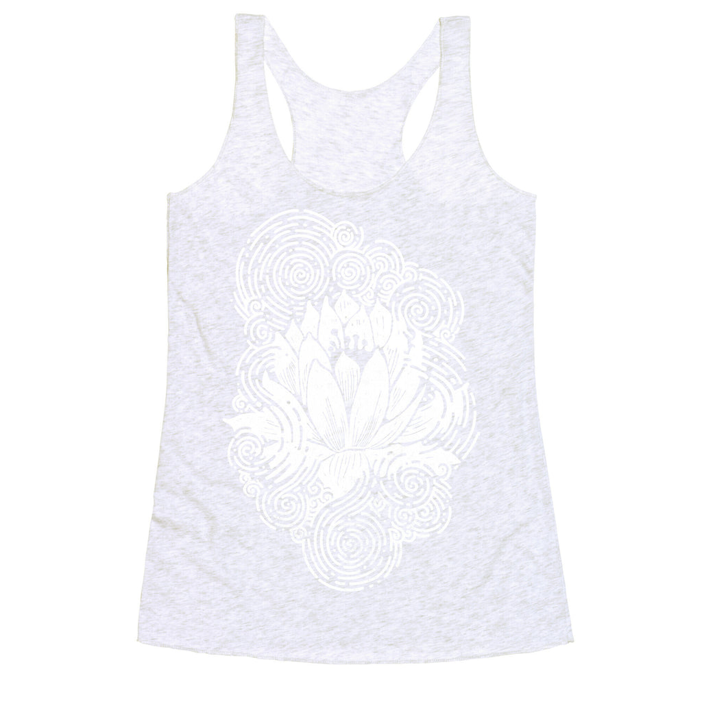Lotus Flower Racerback Tank