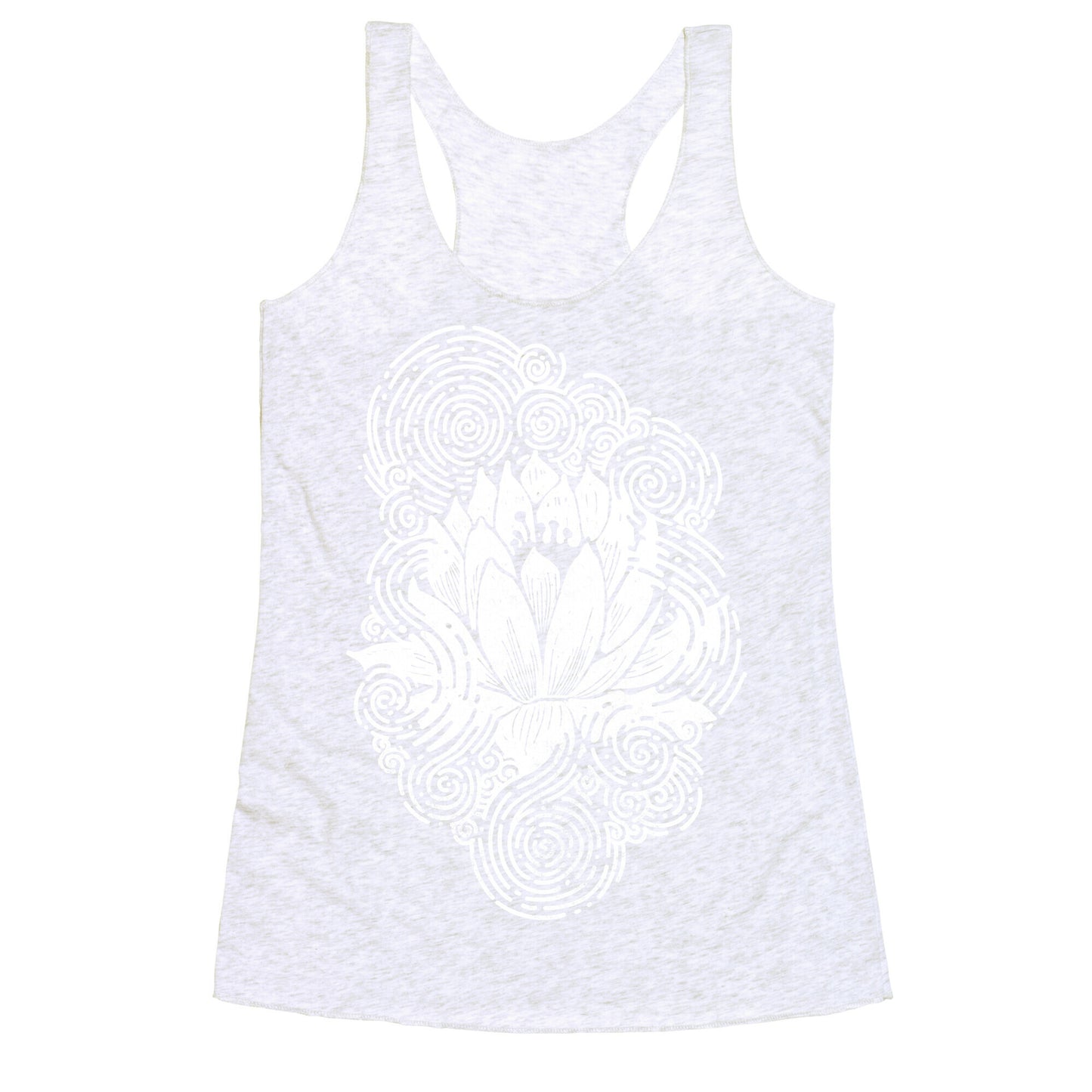 Lotus Flower Racerback Tank