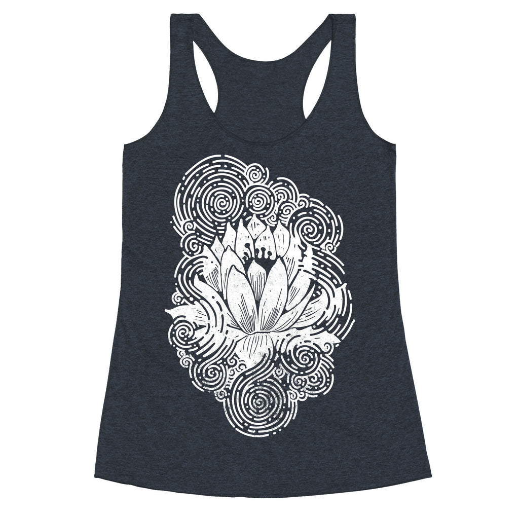 Lotus Flower Racerback Tank