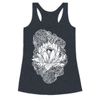 Lotus Flower Racerback Tank