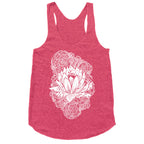 Lotus Flower Racerback Tank