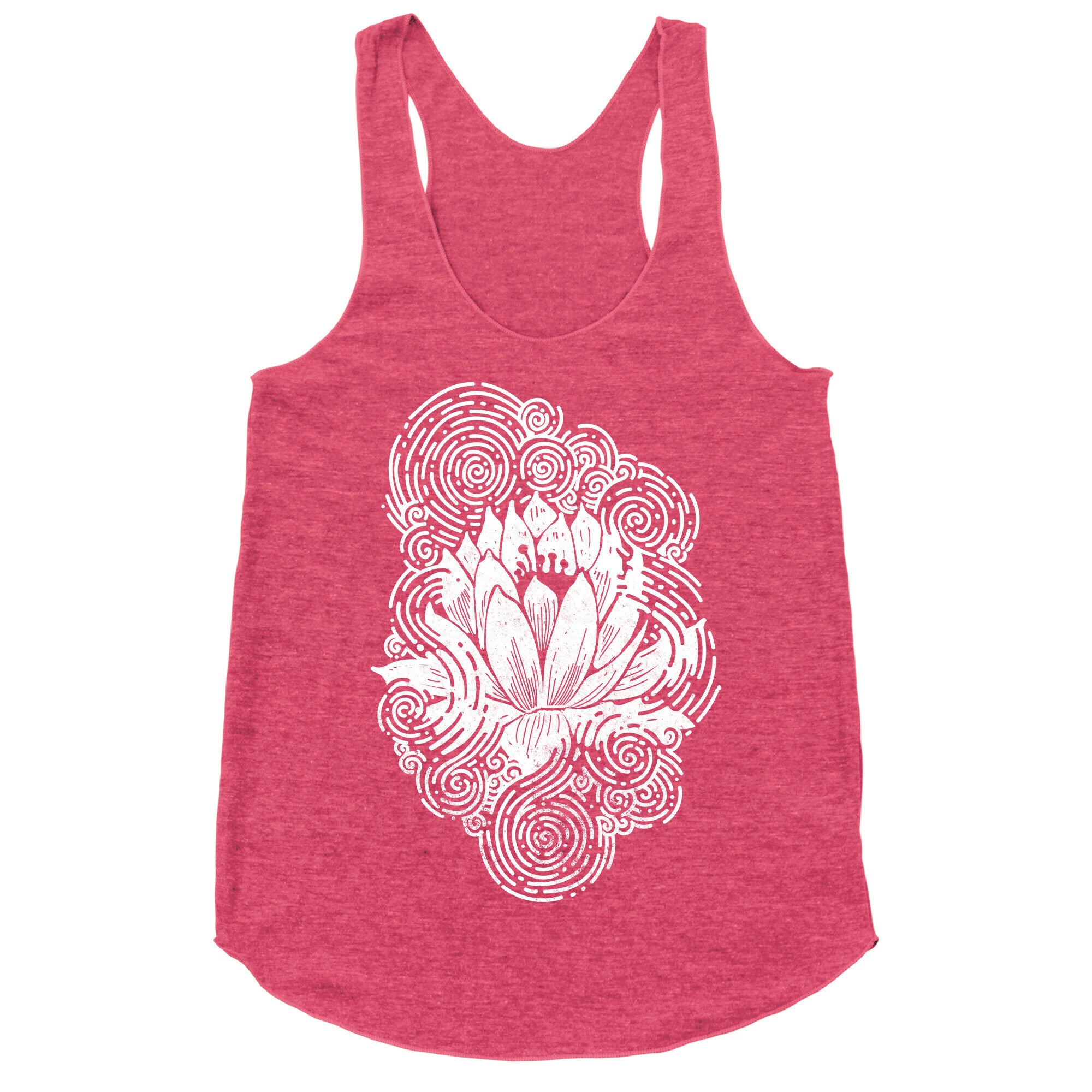 Lotus Flower Racerback Tank
