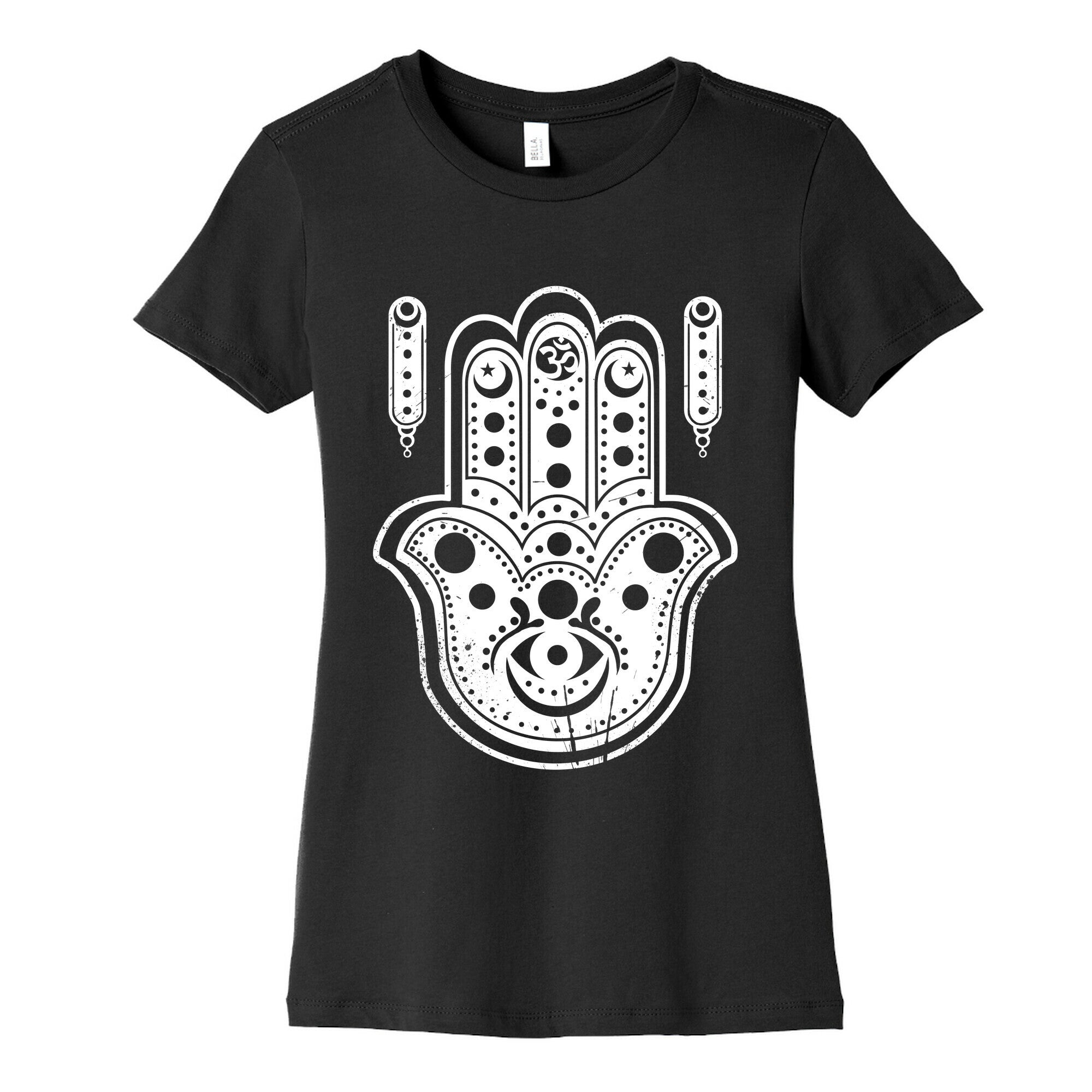 Namaste Hamsa Hand Women's Cotton Tee
