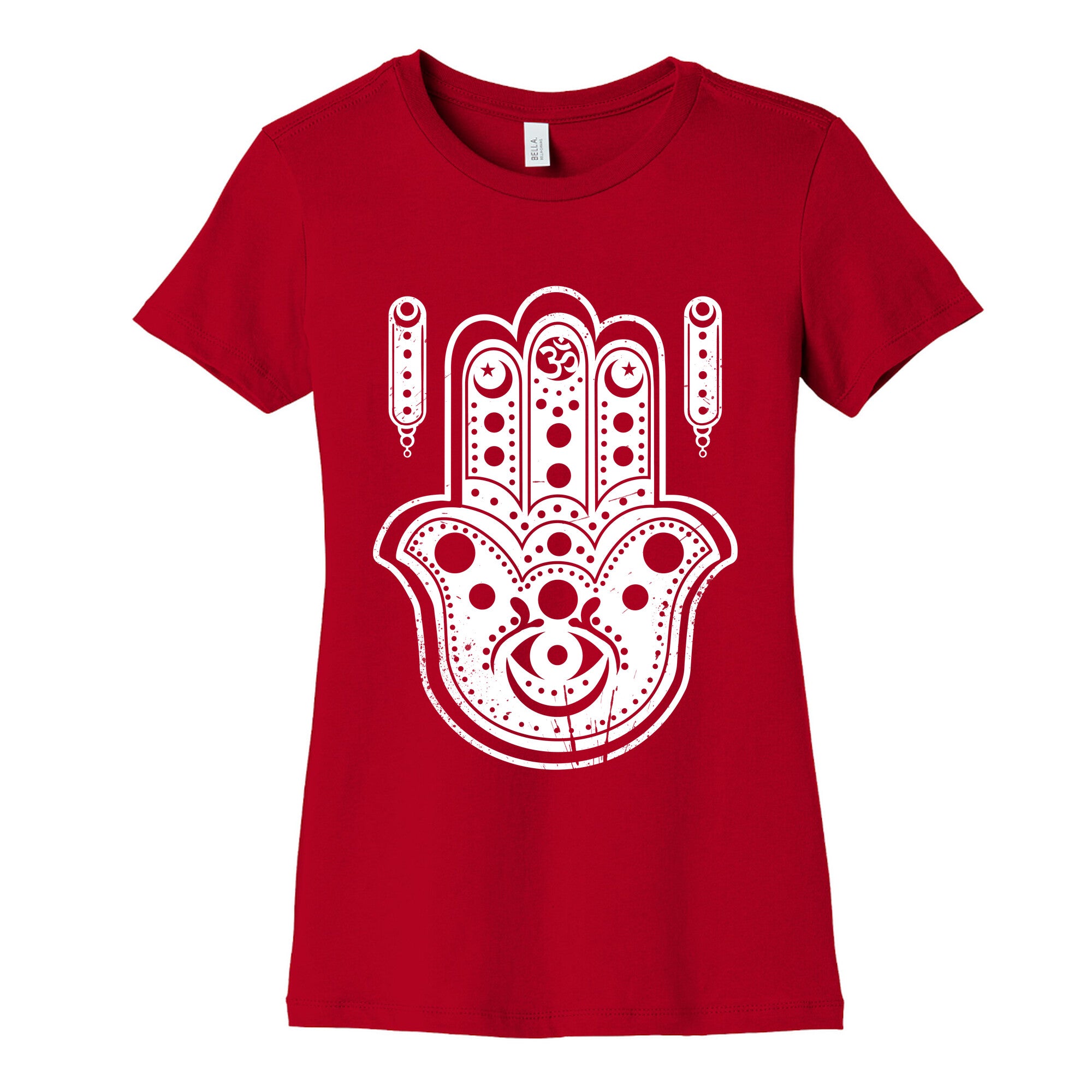 Namaste Hamsa Hand Women's Cotton Tee