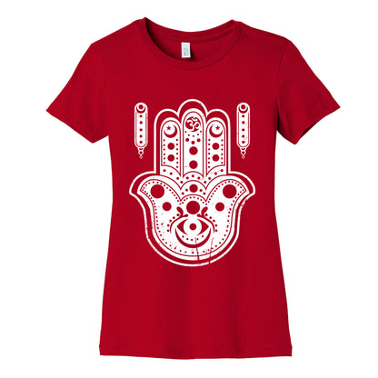 Namaste Hamsa Hand Women's Cotton Tee
