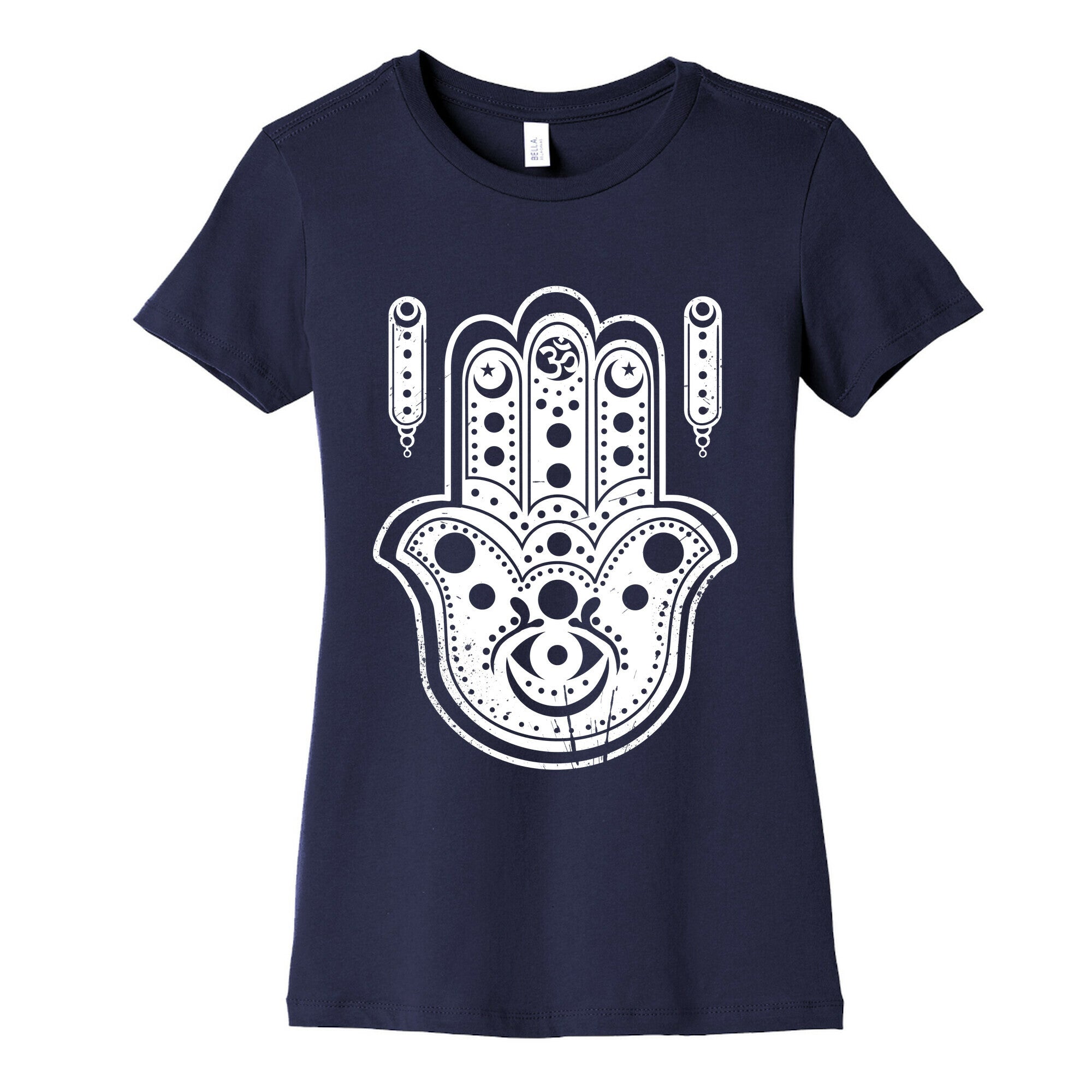 Namaste Hamsa Hand Women's Cotton Tee