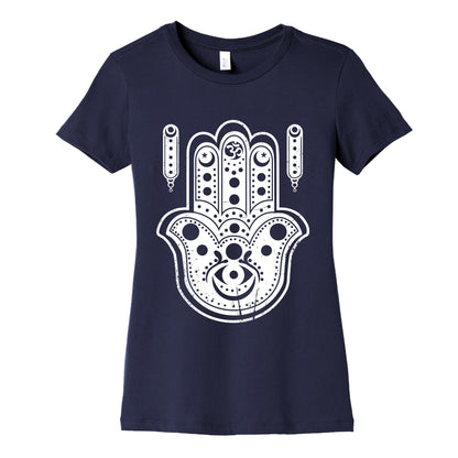 Namaste Hamsa Hand Women's Cotton Tee