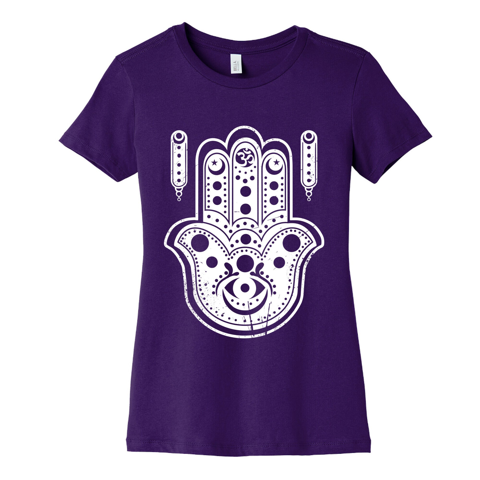 Namaste Hamsa Hand Women's Cotton Tee