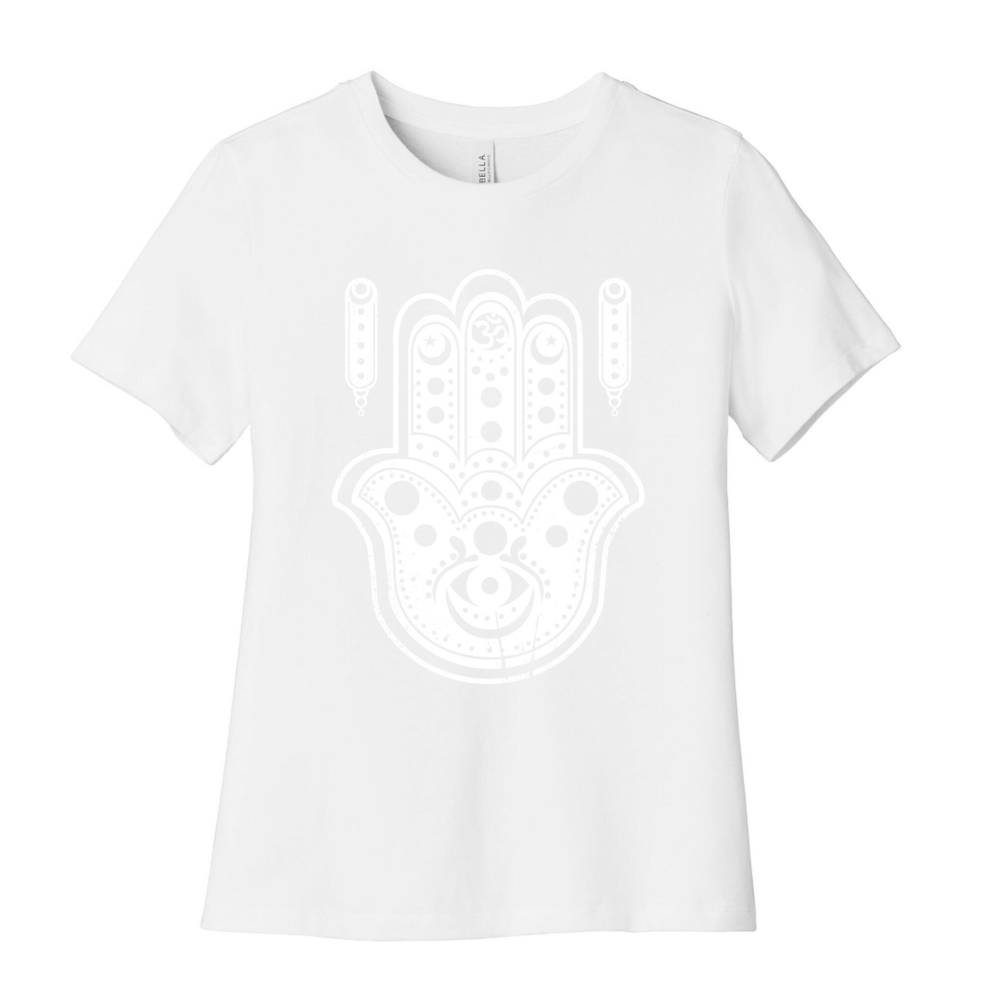 Namaste Hamsa Hand Women's Cotton Tee