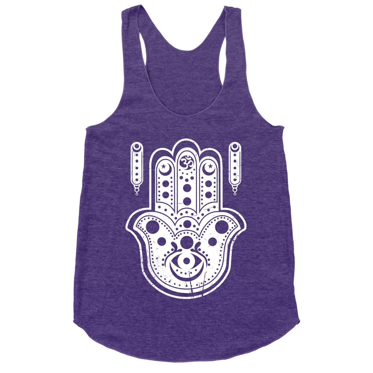 Namaste Hamsa Hand Racerback Tank