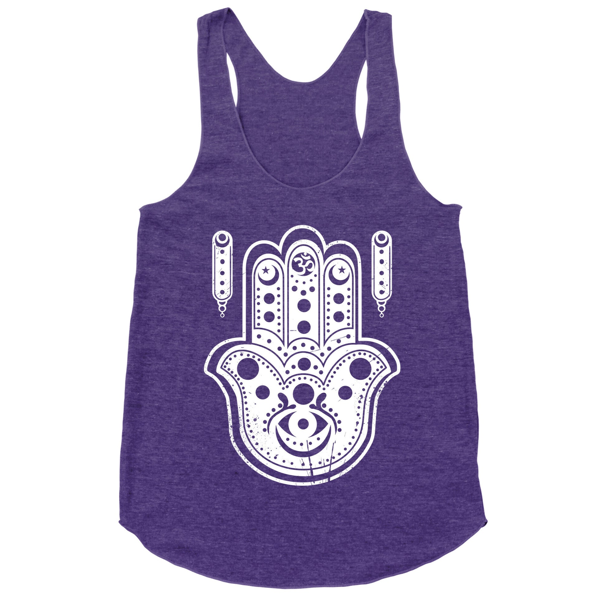 Namaste Hamsa Hand Racerback Tank