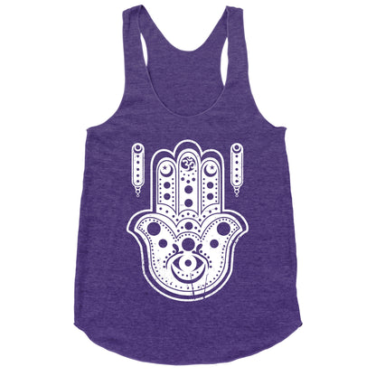 Namaste Hamsa Hand Racerback Tank
