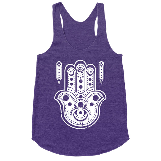 Namaste Hamsa Hand Racerback Tank