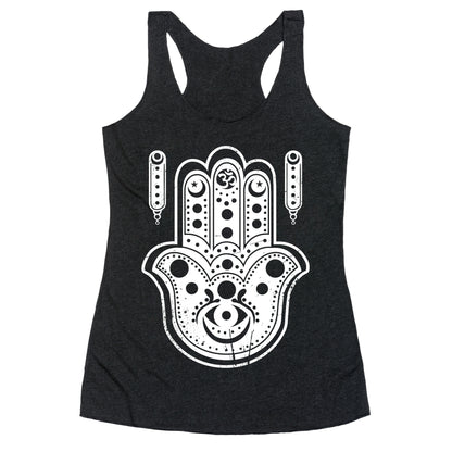 Namaste Hamsa Hand Racerback Tank