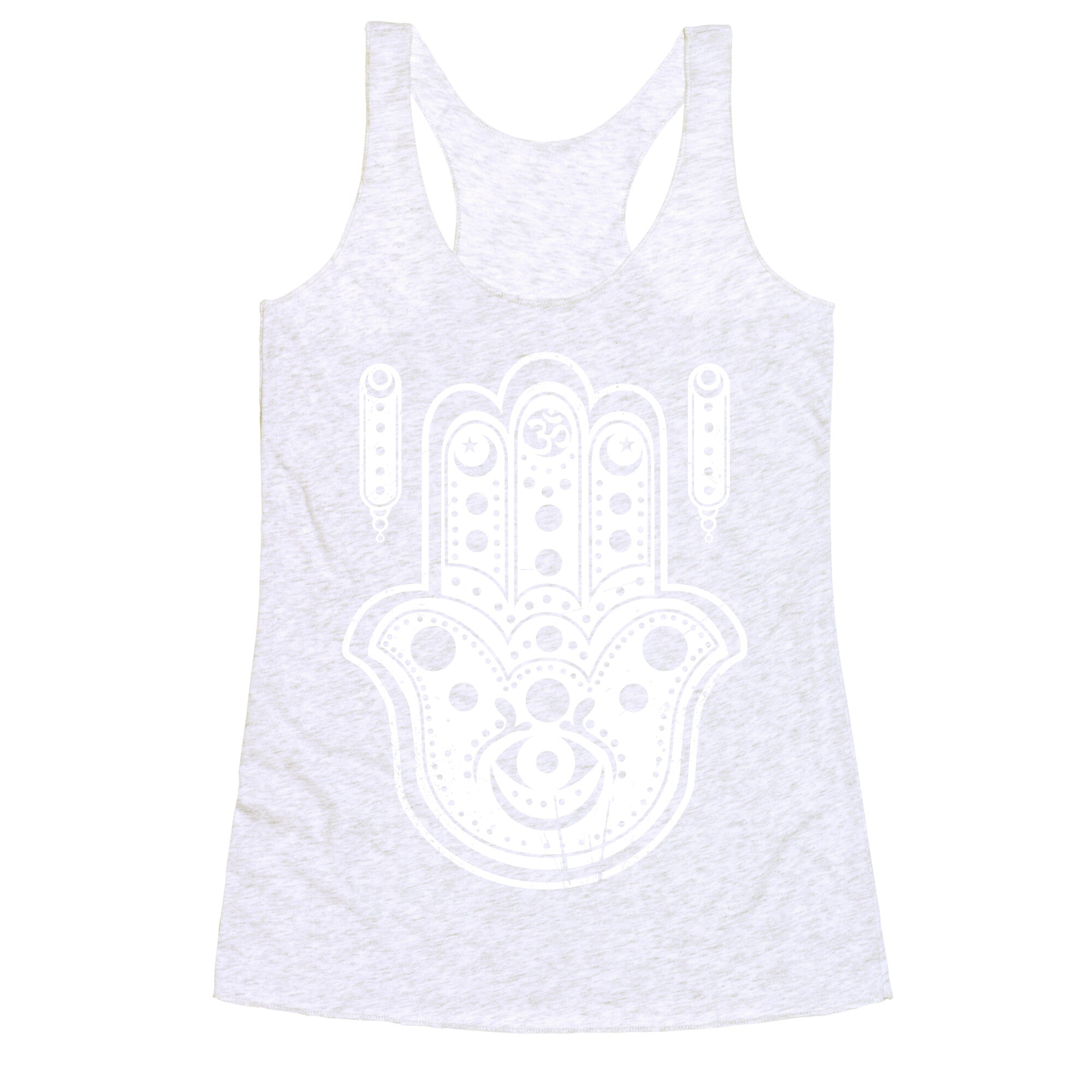 Namaste Hamsa Hand Racerback Tank