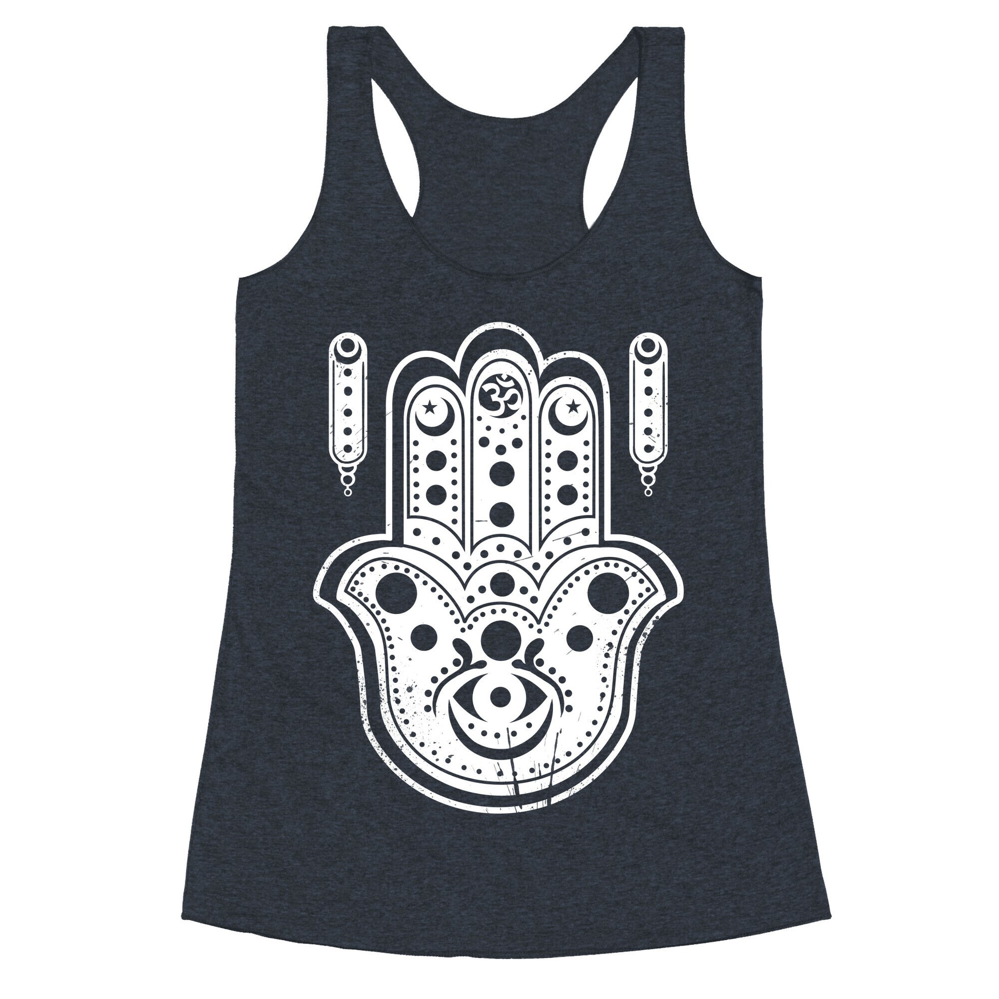 Namaste Hamsa Hand Racerback Tank