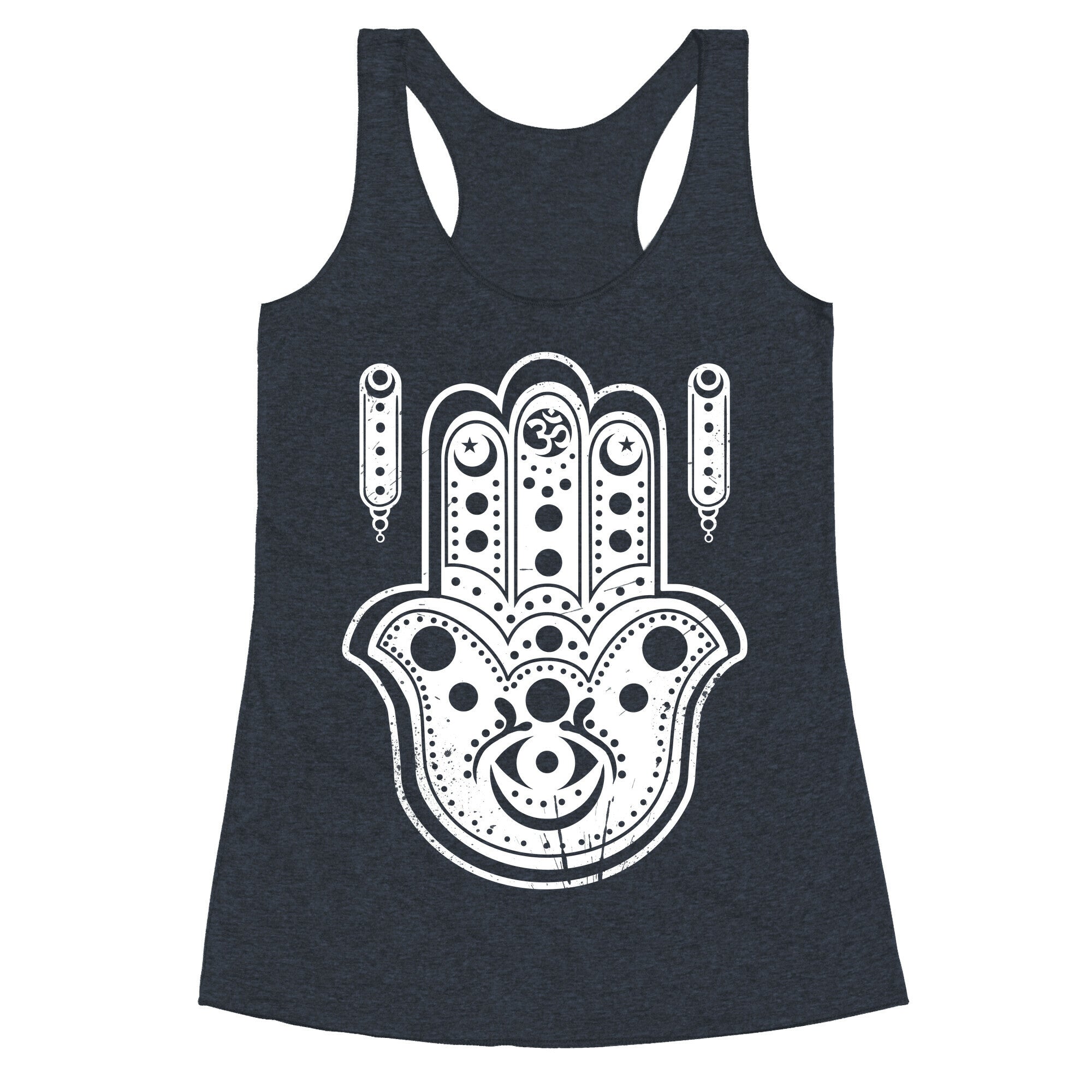 Namaste Hamsa Hand Racerback Tank