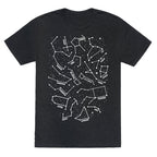 Constellation Star Pattern Unisex Triblend Tee