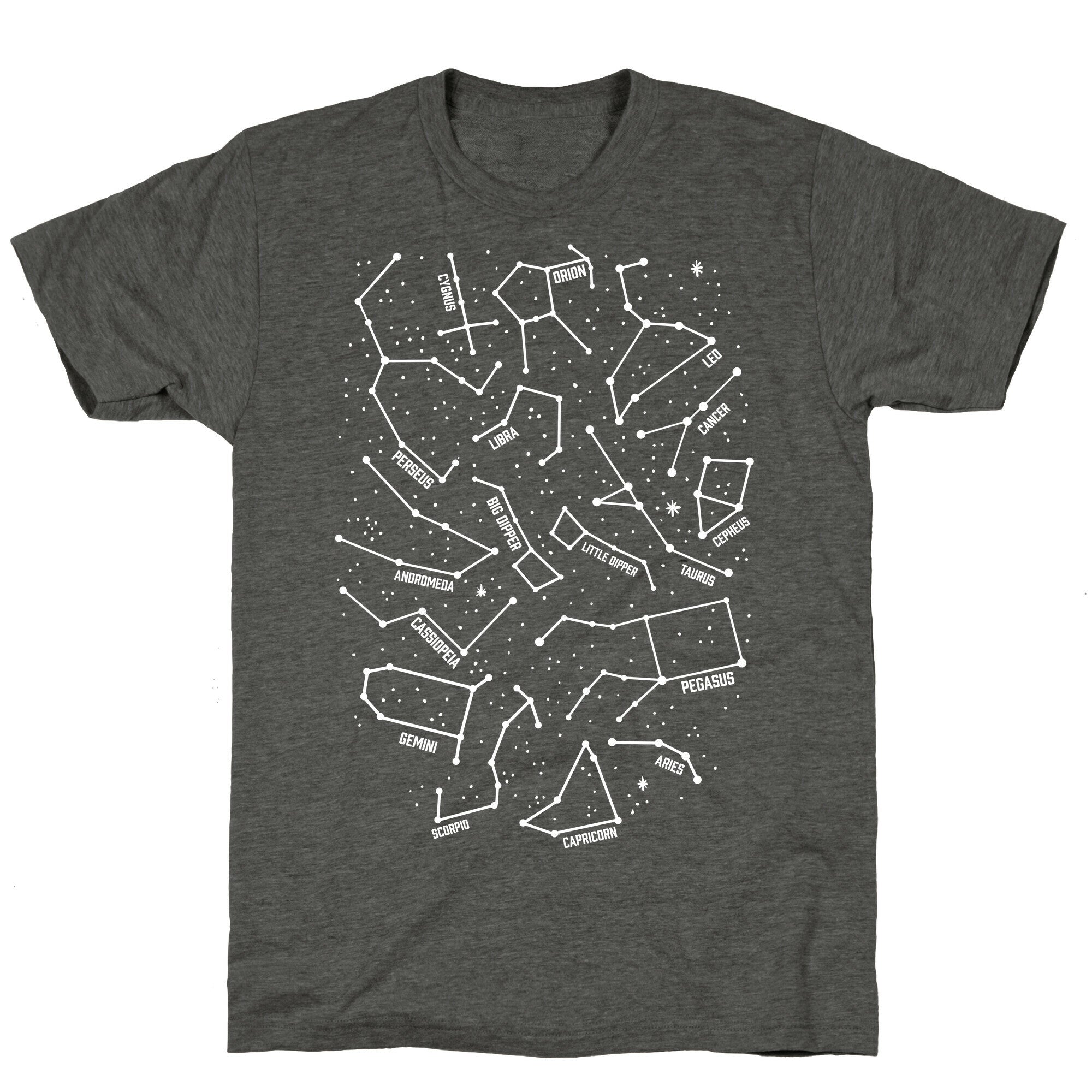 Constellation Star Pattern Unisex Triblend Tee