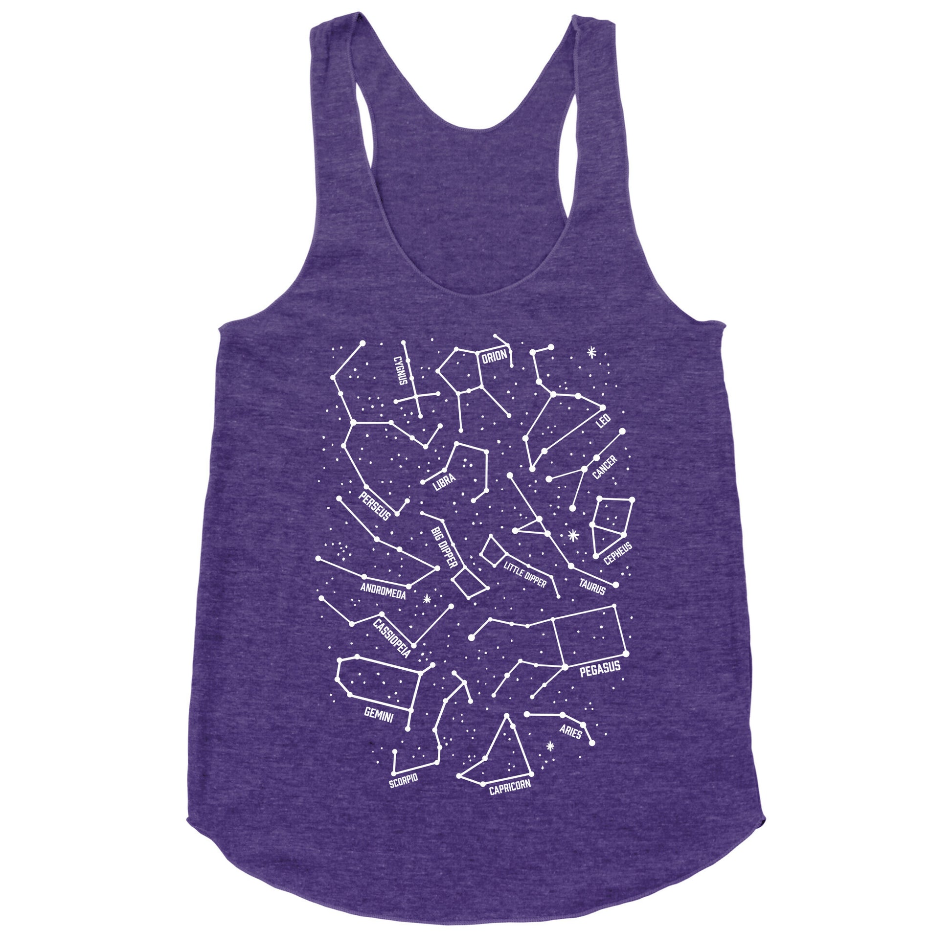 Constellation Star Pattern Racerback Tank