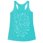 Constellation Star Pattern Racerback Tank