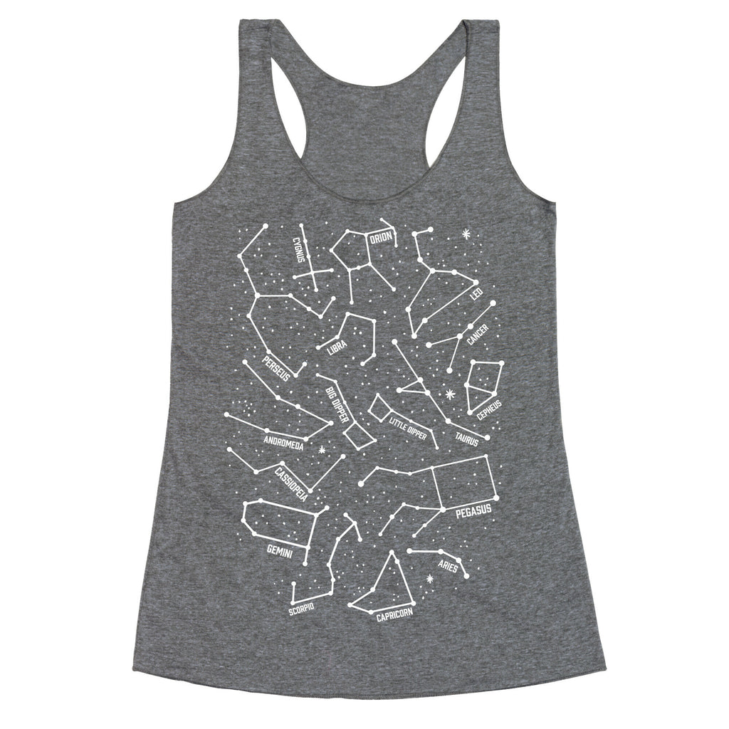 Constellation Star Pattern Racerback Tank