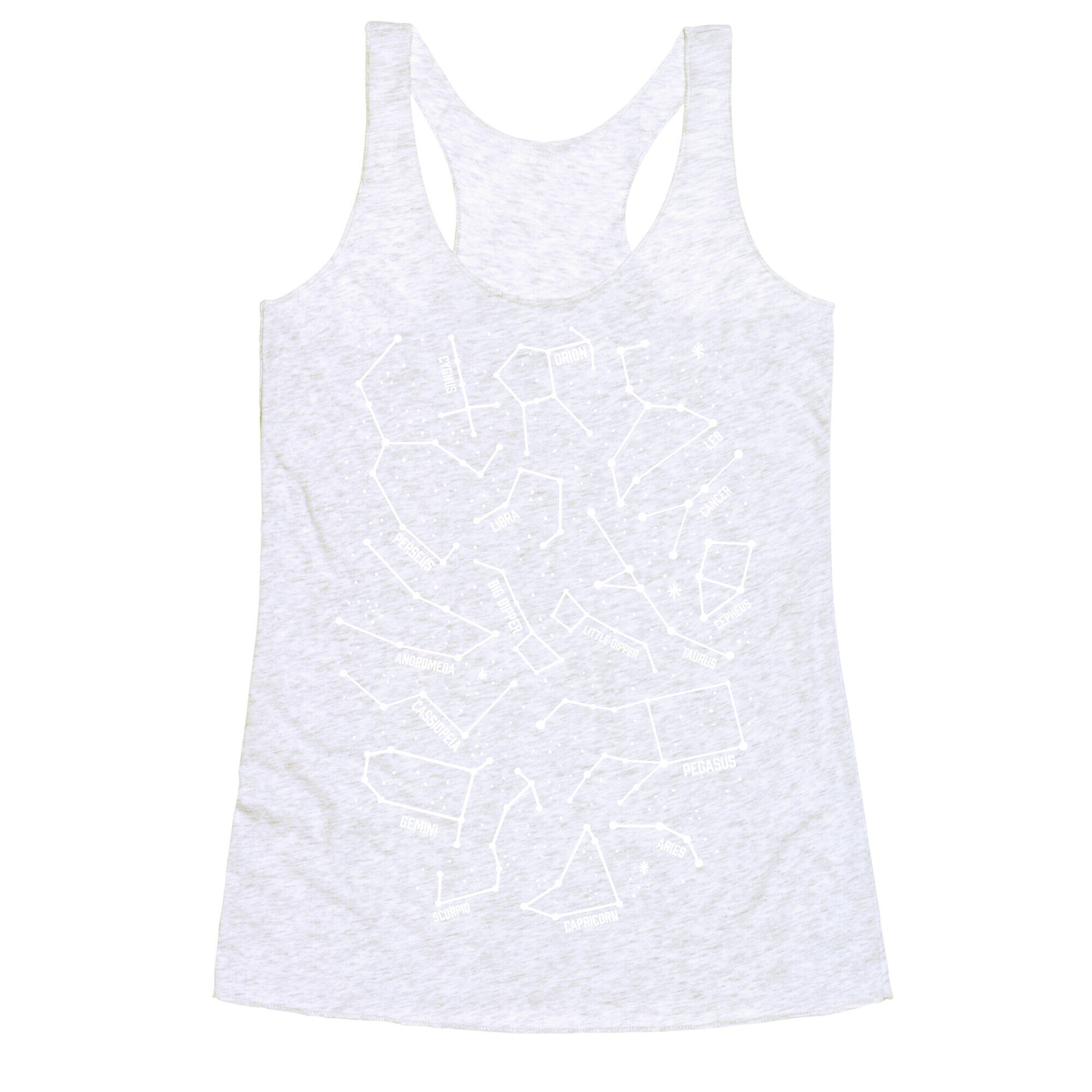 Constellation Star Pattern Racerback Tank