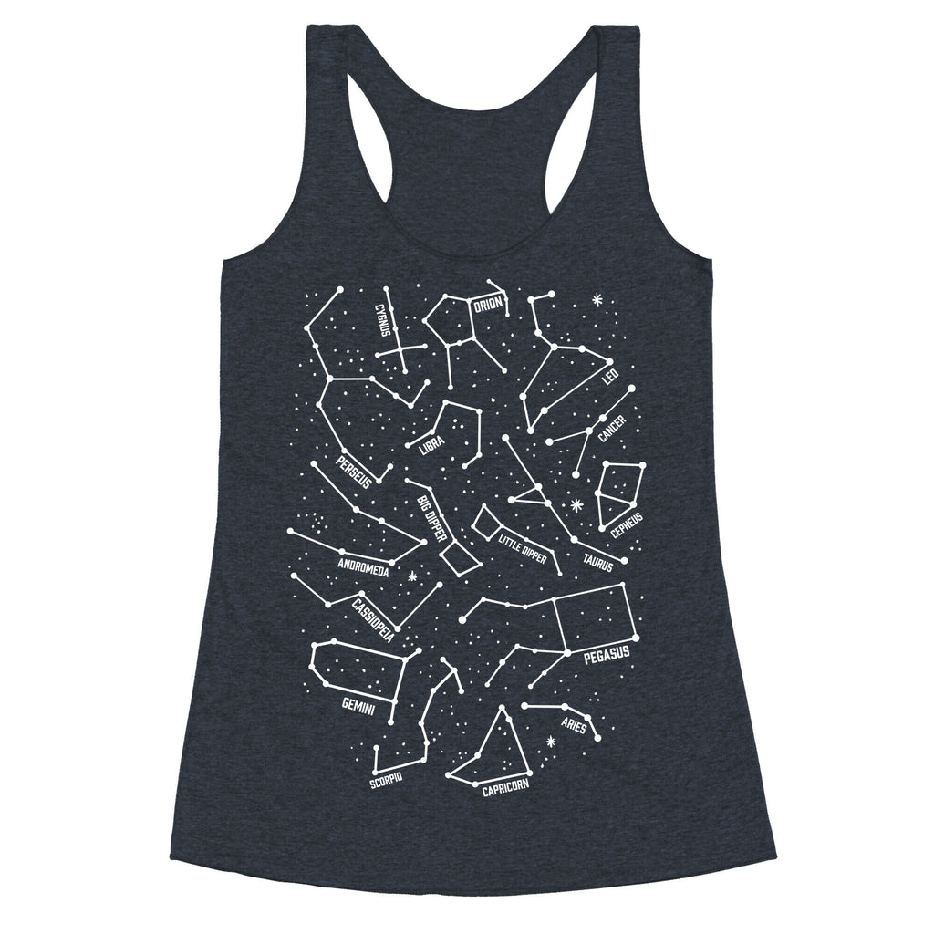 Constellation Star Pattern Racerback Tank