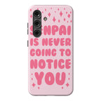 Senpai is Never Going to Notice You Phone Case