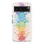 Watercolor Chakra Symbols Phone Case
