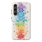 Watercolor Chakra Symbols Phone Case