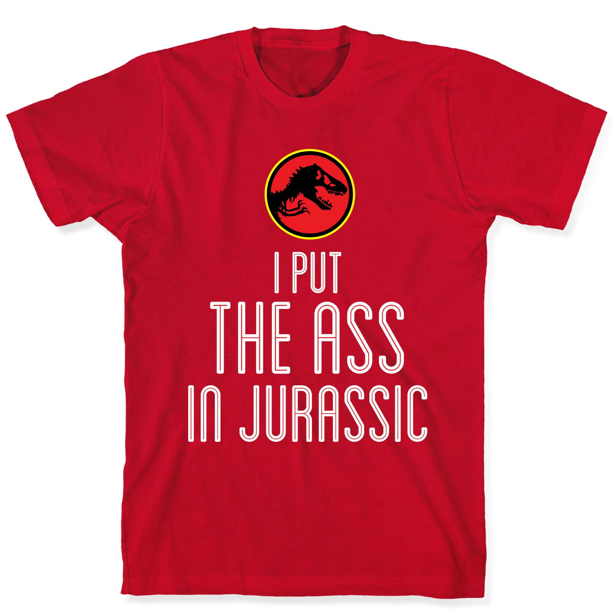 THE ASS IN JURASSIC (tank) T-Shirt