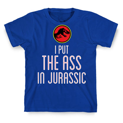 THE ASS IN JURASSIC (tank) T-Shirt