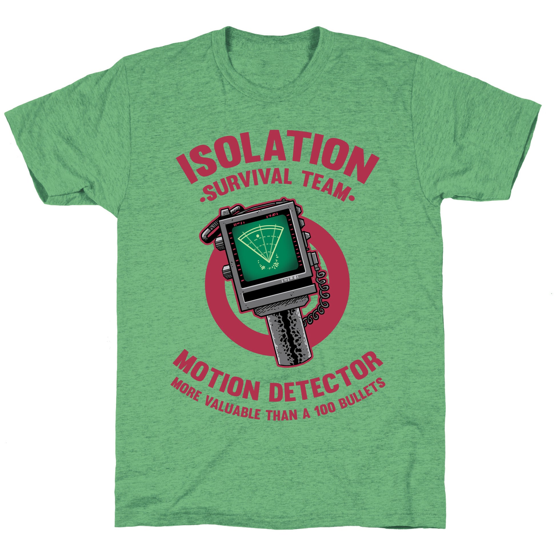 Isolation Survival Team Motion Detector Unisex Triblend Tee