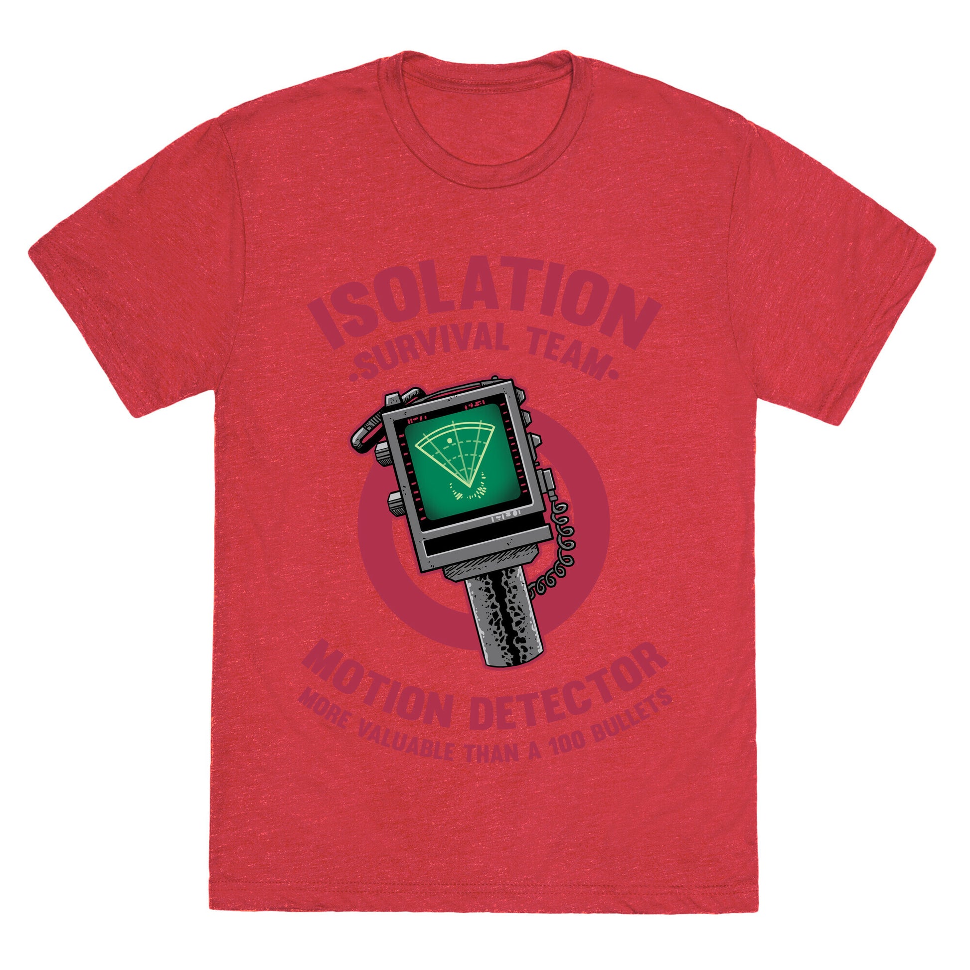 Isolation Survival Team Motion Detector Unisex Triblend Tee