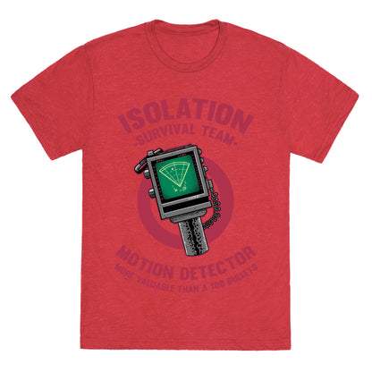Isolation Survival Team Motion Detector Unisex Triblend Tee