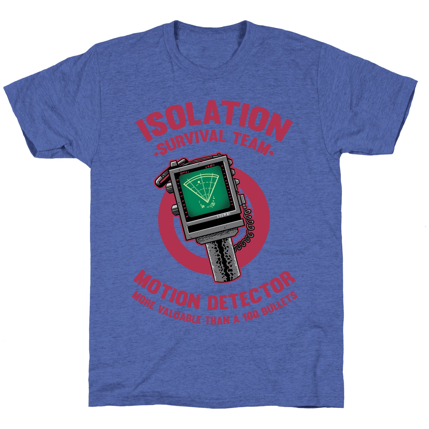 Isolation Survival Team Motion Detector Unisex Triblend Tee