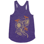 Honeybees & Sunflowers Racerback Tank