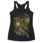 Honeybees & Sunflowers Racerback Tank