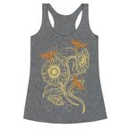 Honeybees & Sunflowers Racerback Tank