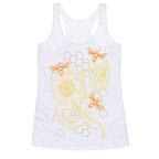 Honeybees & Sunflowers Racerback Tank