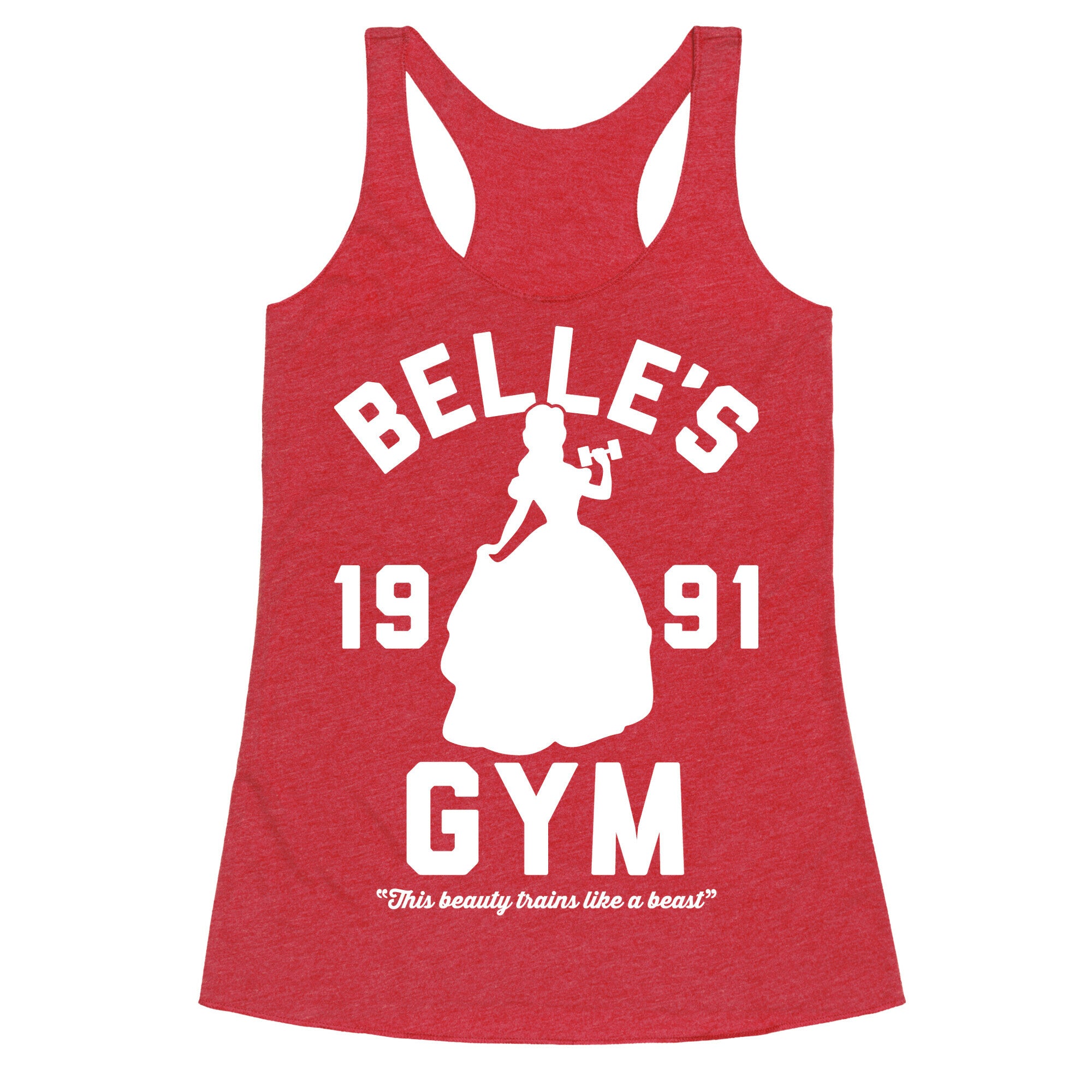 Belle's Gym Racerback Tank
