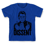 Ruth Bader Ginsburg Dissent T-Shirt