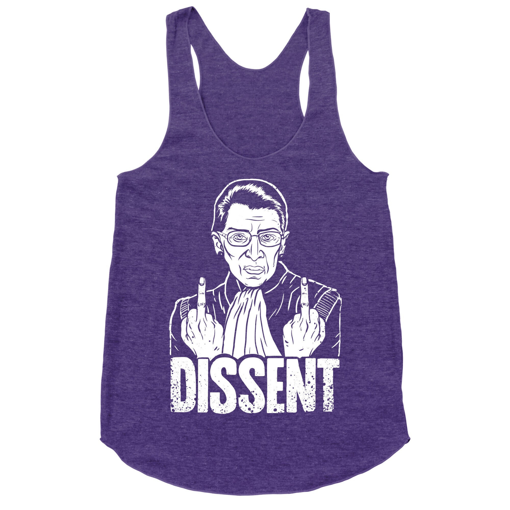 Ruth Bader Ginsburg Dissent Racerback Tank