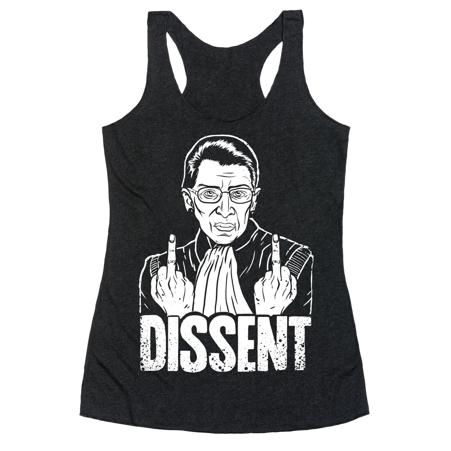 Ruth Bader Ginsburg Dissent Racerback Tank