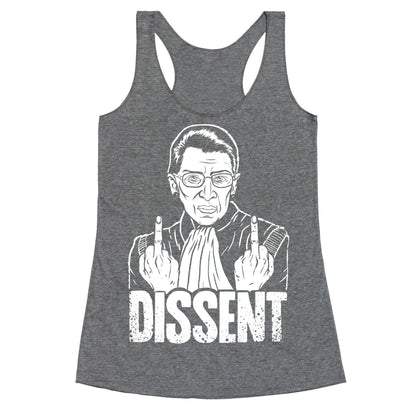 Ruth Bader Ginsburg Dissent Racerback Tank