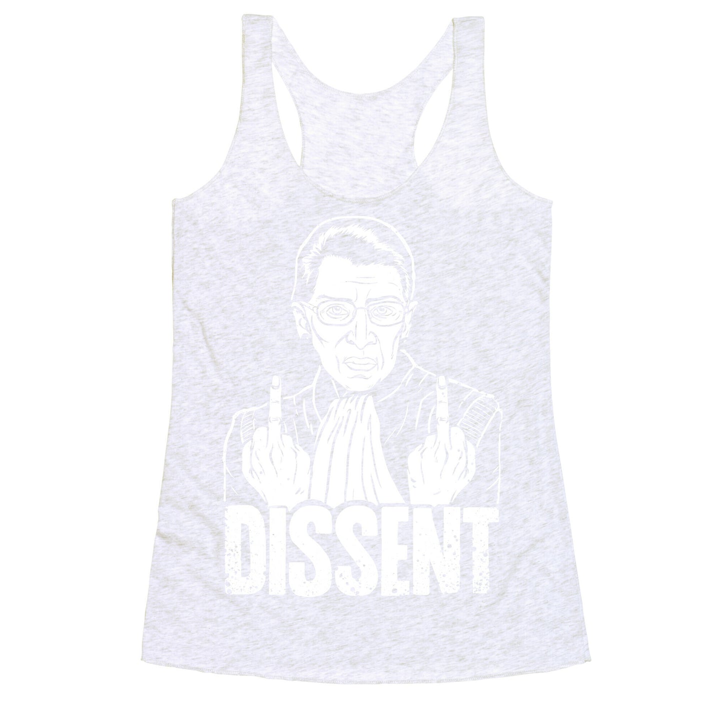 Ruth Bader Ginsburg Dissent Racerback Tank