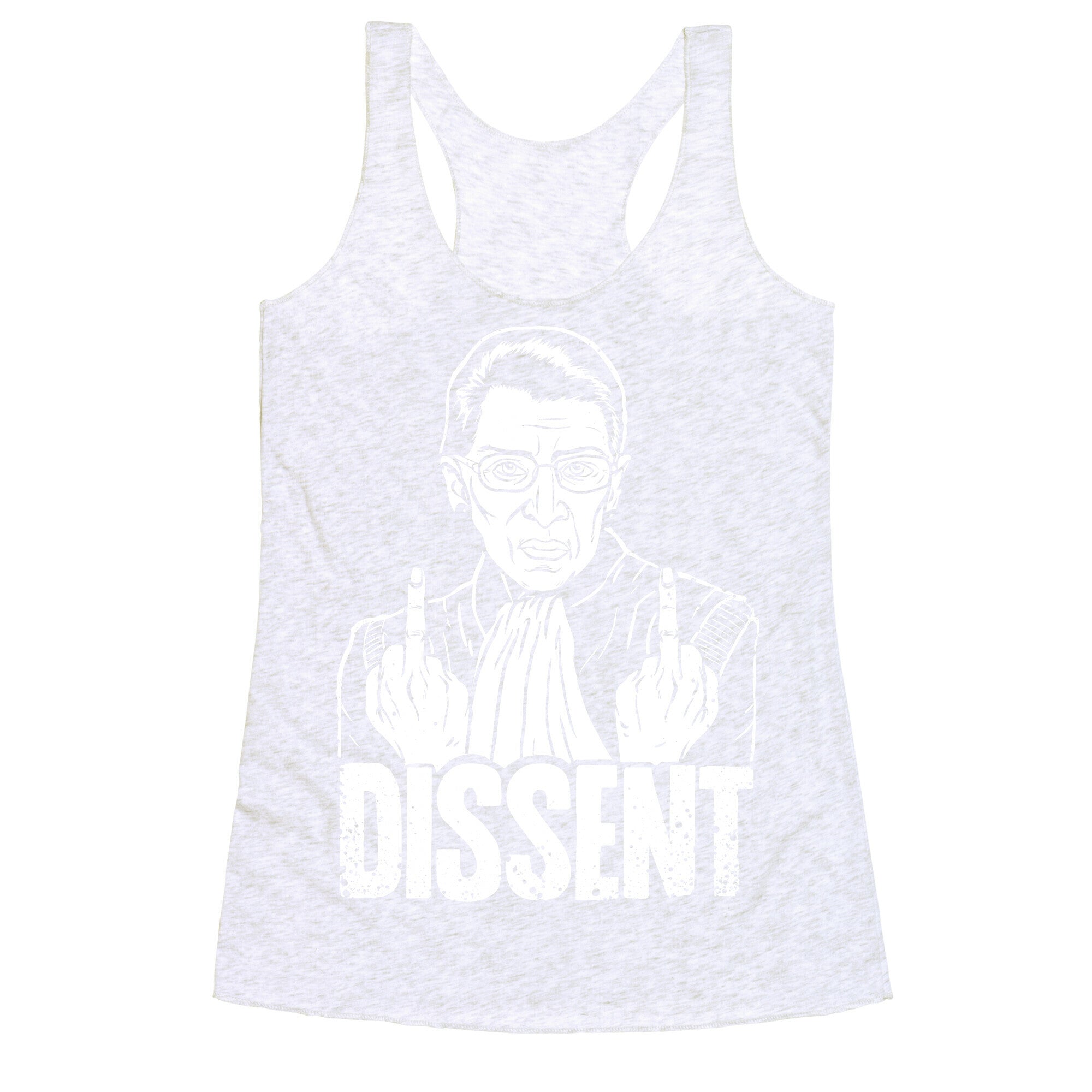 Ruth Bader Ginsburg Dissent Racerback Tank