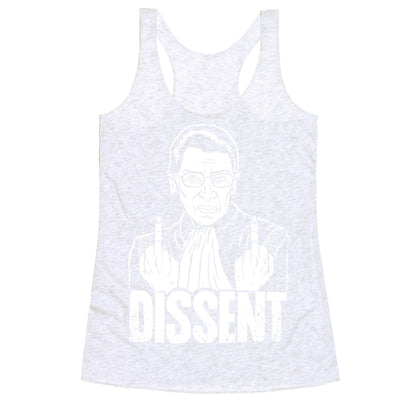 Ruth Bader Ginsburg Dissent Racerback Tank